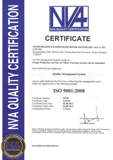 iso 9001 kalite belgesi